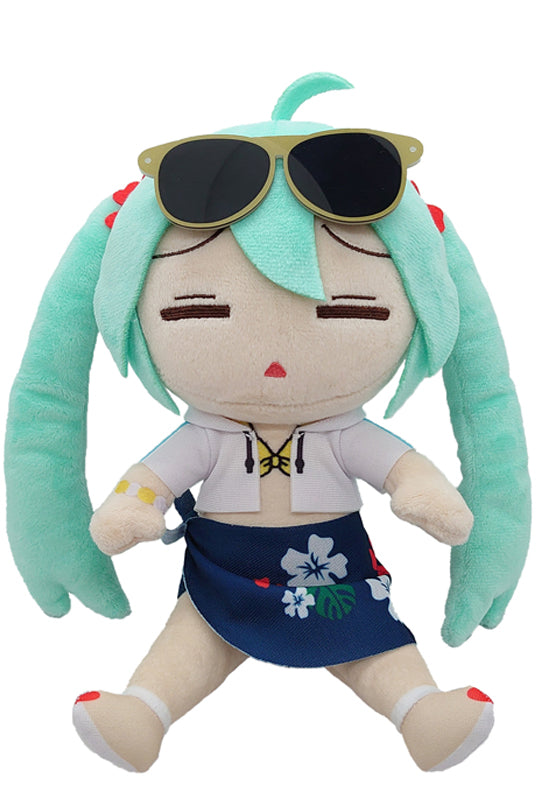 Hatsune Miku Series Darugurumi Movic Plush Hatsune Miku Summer Ver. With Sunglasses