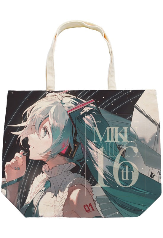 Vocaloid armabianca Hatsune Miku Hatsune Miku Happy 16th Birthday Ver. Full Graphic Tote Bag