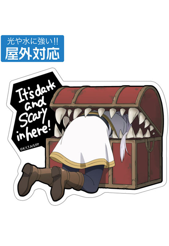 Frieren: Beyond Journey's End Cospa Frieren Getting Eaten by Mimic Outdoors Sticker