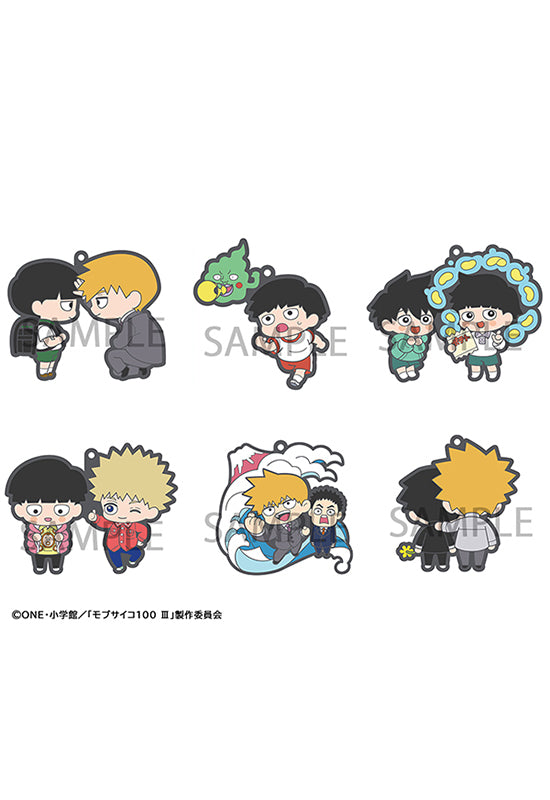 Mob Psycho 100 III MEGAHOUSE Rubber Mascot Buddycolle(set of 6)