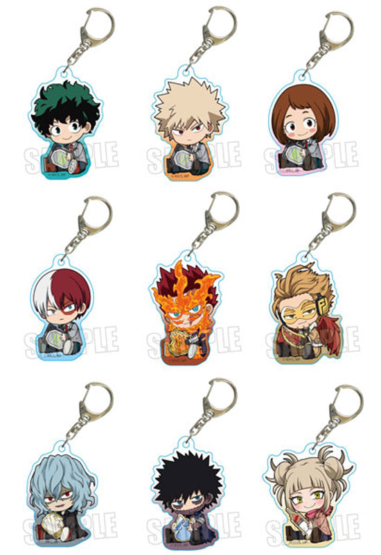 My Hero Academia Takaratomy Trading Acrylic Key Chain GyuGyutto 5th Term Ver.(1 Random)