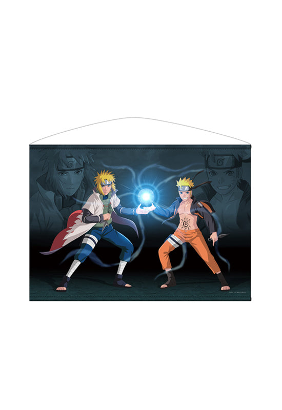 NARUTO -Shippuden- Cospa Original Illustration Uzumaki Naruto & Namikaze Minato B2 Tapestry