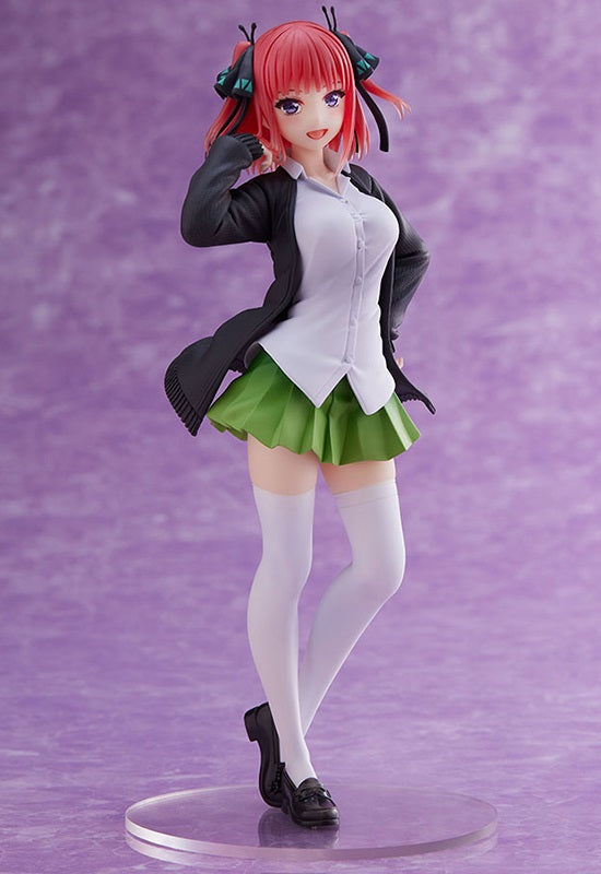 The Quintessential Quintuplets 2 Taito Coreful Figure Nino Nakano (School Uniform Ver.) Renewal Edition