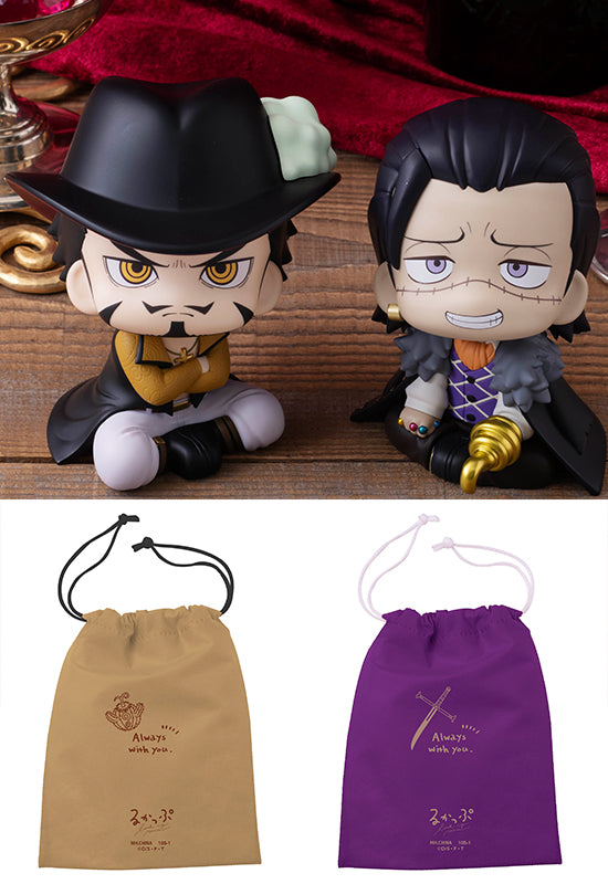 ONE PIECE　MEGAHOUSE Lookup Dracule Mihawk＆Crocodile set【with gift】