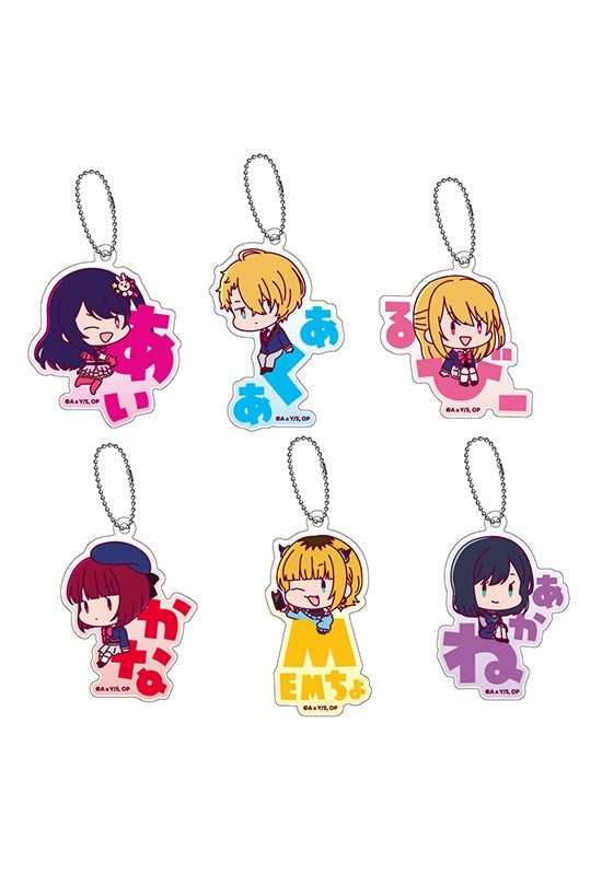 Oshi no Ko XEBEC Onamae Pitanko Acrylic Key Chain