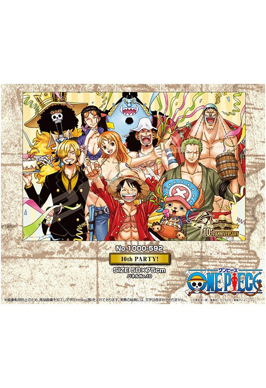 One Piece Ensky Jigsaw Puzzle 1000 Piece 1000-592 10th Party!