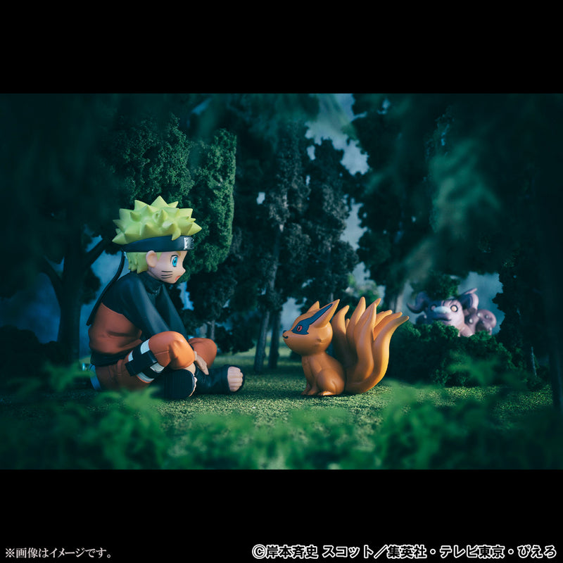 NARUTO SHIPPUDEN MEGAHOUSE G.E.M. Series GAIDEN UZUMAKI NARUTO & BIJU SET (Repeat)