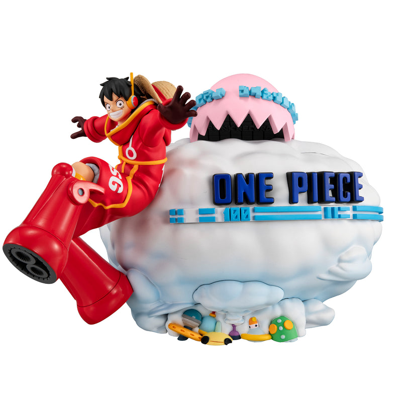 ONE PIECE MEGAHOUSE Character Bank Standard Monkey D. Luffy Ver. Egghead