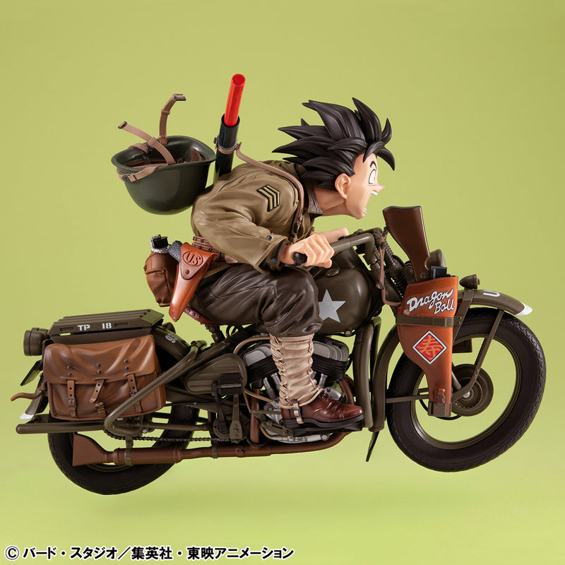 Dragon Ball Z MEGAHOUSE DESKTOP REAL McCOY EX Son Goku & Bike