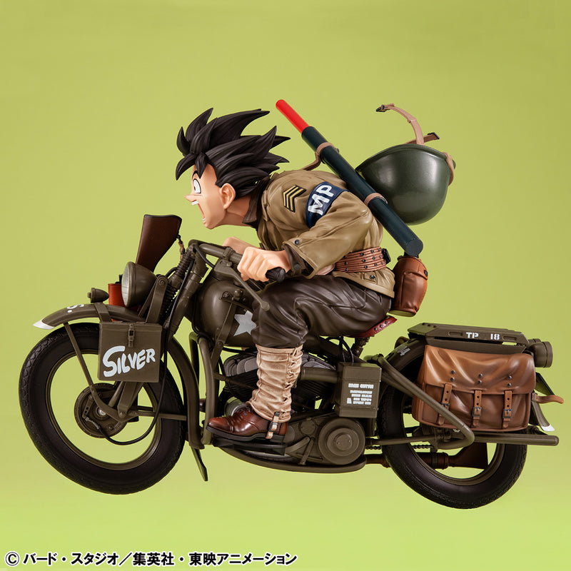 Dragon Ball Z MEGAHOUSE DESKTOP REAL McCOY EX Son Goku & Bike