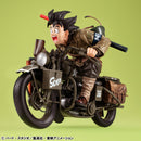Dragon Ball Z MEGAHOUSE DESKTOP REAL McCOY EX Son Goku & Bike