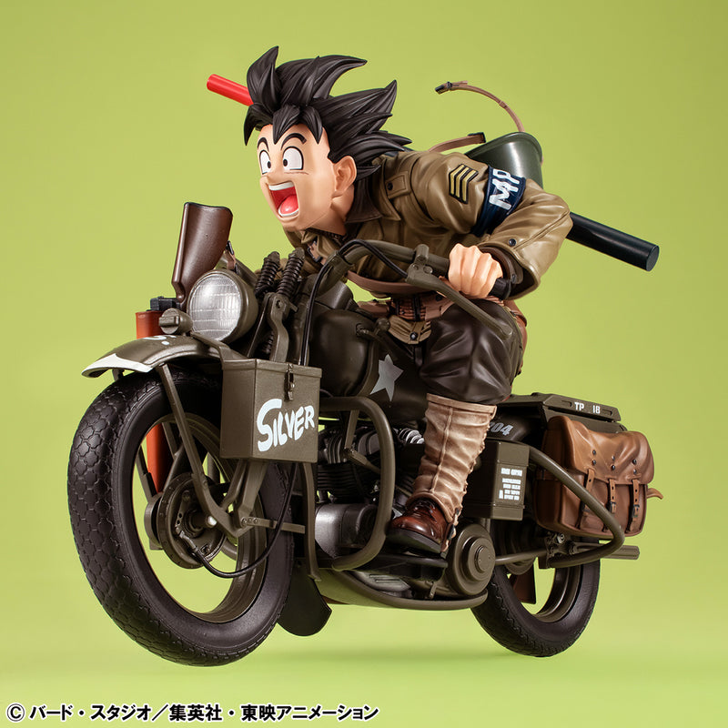 Dragon Ball Z MEGAHOUSE DESKTOP REAL McCOY EX Son Goku & Bike
