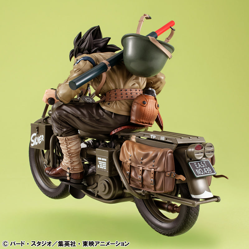 Dragon Ball Z MEGAHOUSE DESKTOP REAL McCOY EX Son Goku & Bike