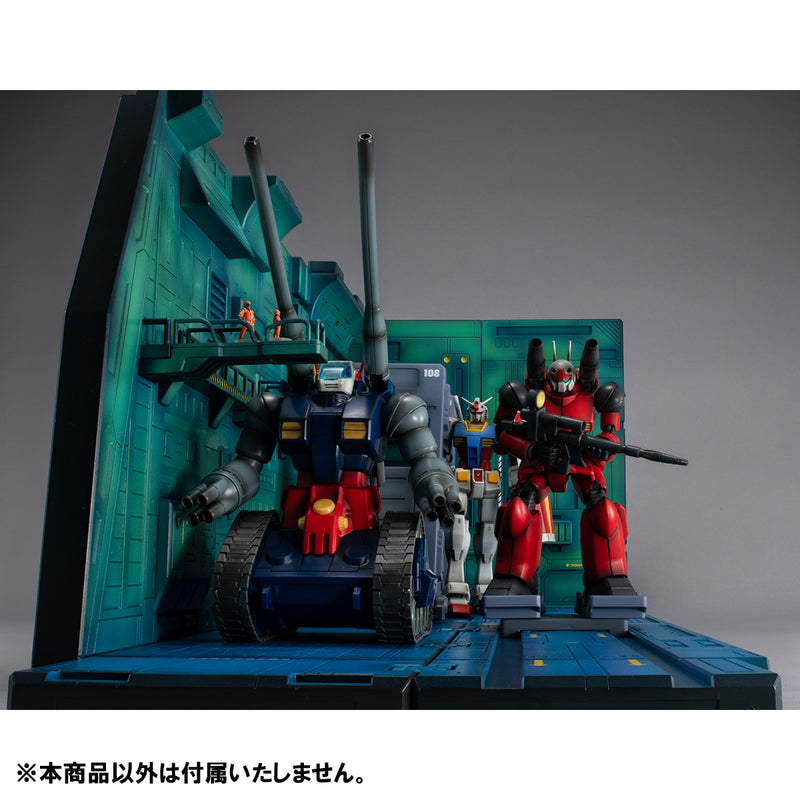 Gundam Mobile Suit MEGAHOUSE Realistic Model Series（For 1／144 HG series） White Base Catapult Deck ANIME EDITION