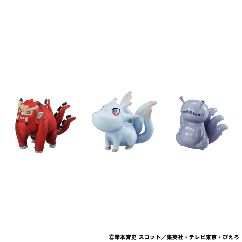 NARUTO SHIPPUDEN MEGAHOUSE G.E.M. Series GAIDEN UZUMAKI NARUTO & BIJU SET (Repeat)