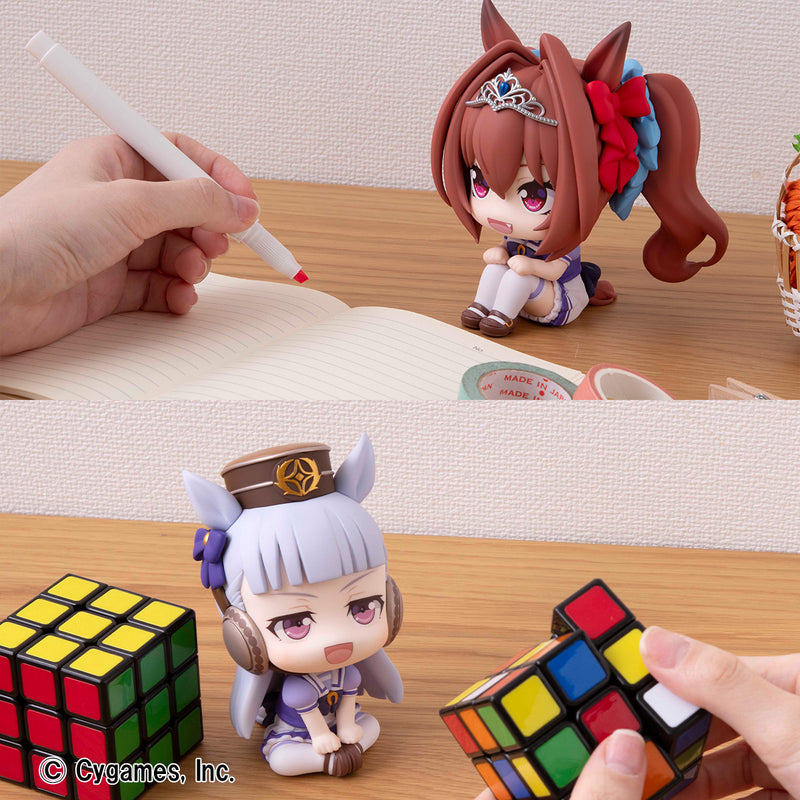 Uma Musume Pretty Derby MEGAHOUSE Lookup Gold Ship＆Daiwa Scarlet set【with gift】