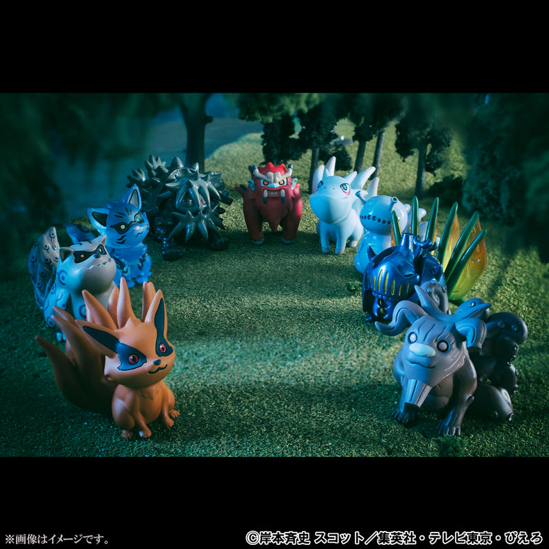 NARUTO SHIPPUDEN MEGAHOUSE G.E.M. Series GAIDEN UZUMAKI NARUTO & BIJU SET (Repeat)
