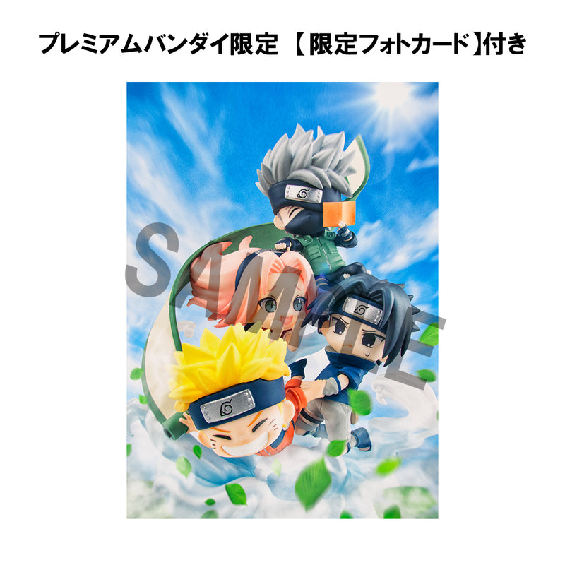 NARUTO Shippuden MEGAHOUSE FigUnity Gather here, Team 7！【with gift】
