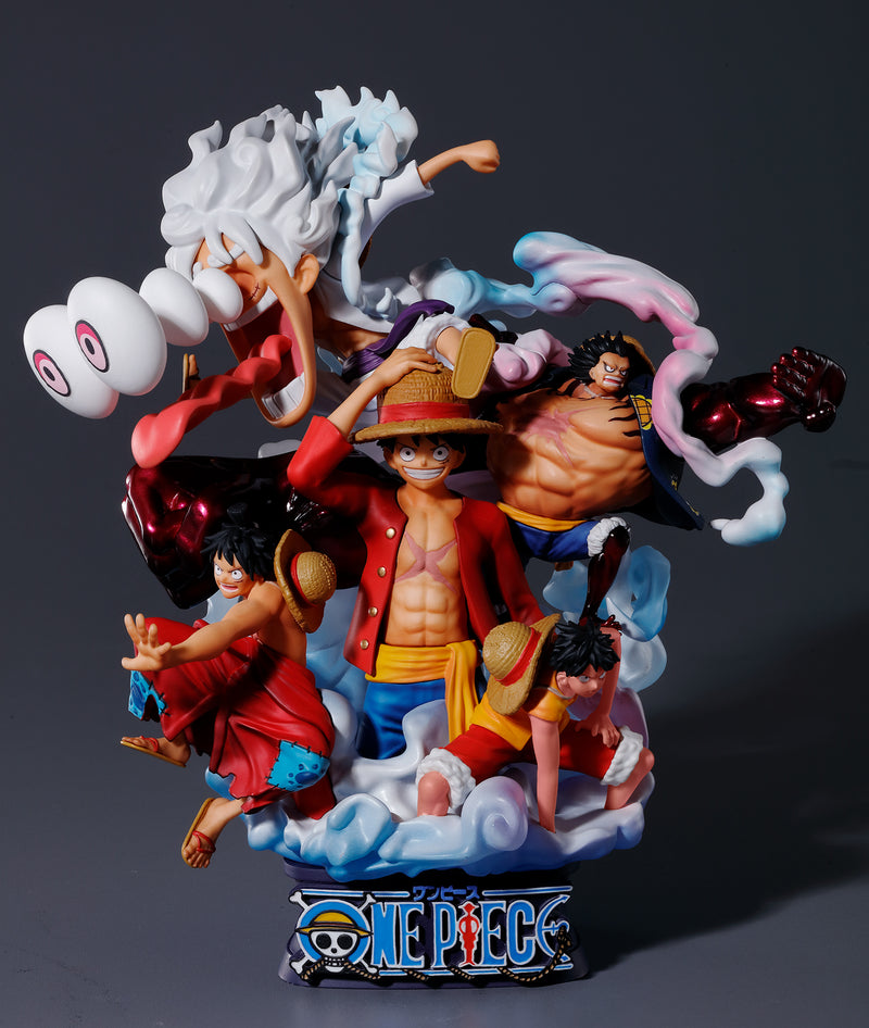 ONE PIECE MEGAHOUSE Petitrama series DX LOGBOX RE BIRTH 02 Luffy Special