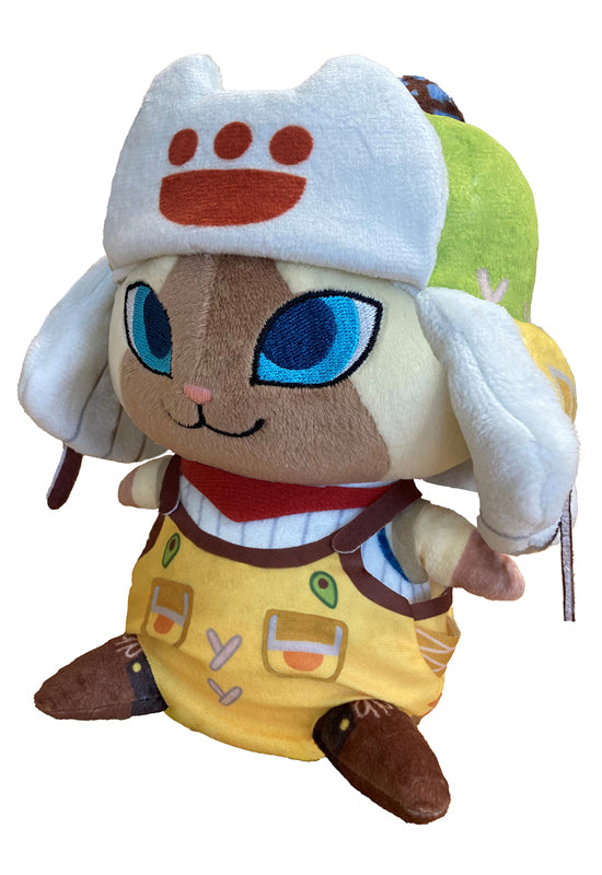 Monster Hunter Wilds Capcom Deformed Plush Palico (Re-Run)