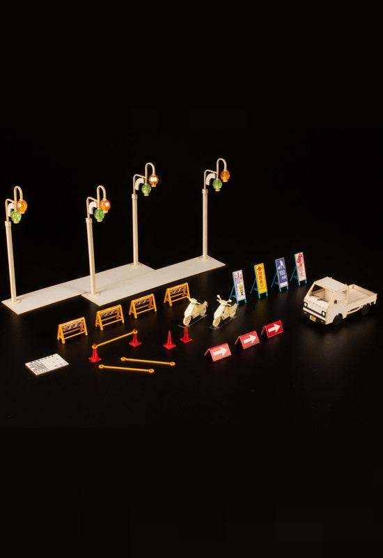 PLUM 1/80 Scale Paper Kit Town Corner Accessory Series Vol. 2