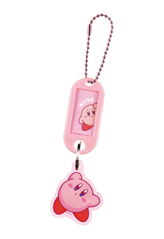 Kirby's Dream Land T's Factory Name Tag Key Chain Pink