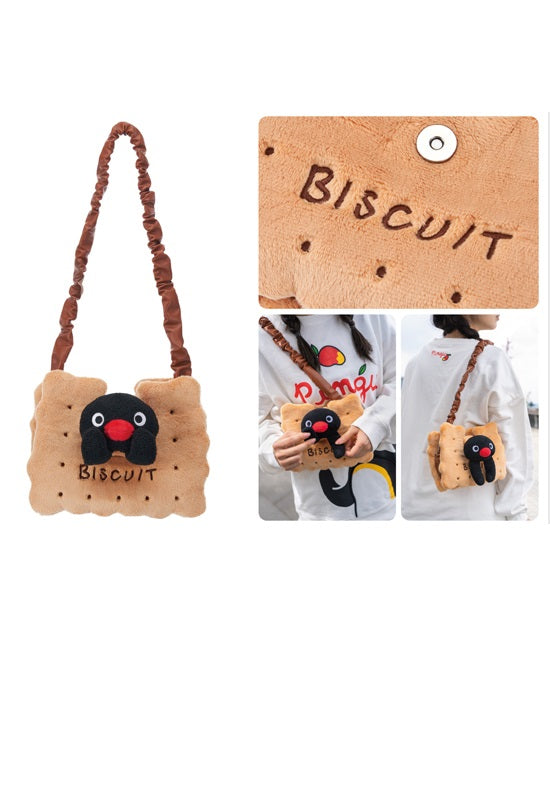Pingu Good Smile Moment Plush Bag Biscuit