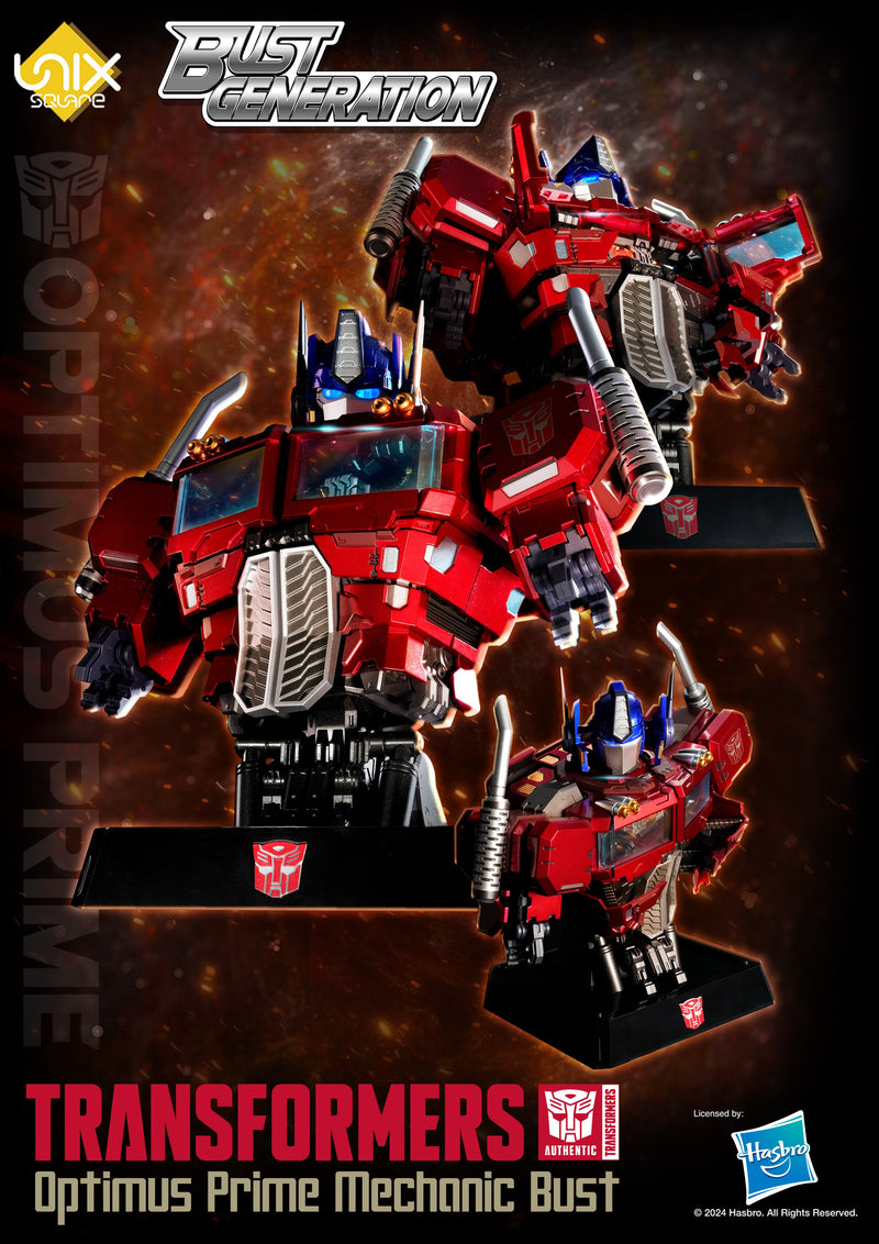TRANSFORMERS Unix Square [Bust Generation] Optimus Prime Mechanic Bust