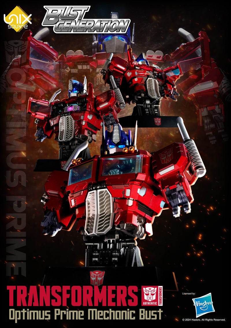TRANSFORMERS Unix Square [Bust Generation] Optimus Prime Mechanic Bust