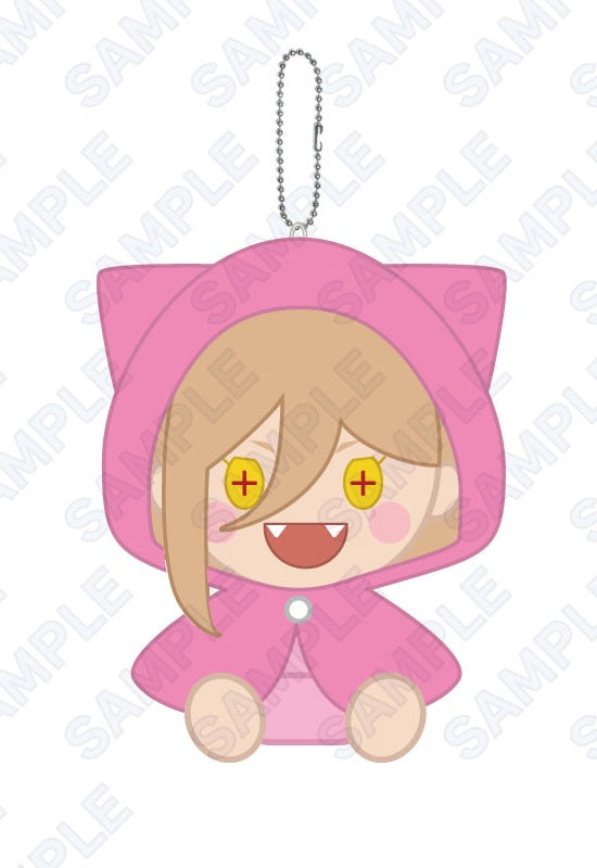 Chainsaw Man Y Line Hugtto Night Plush Key Chain Power