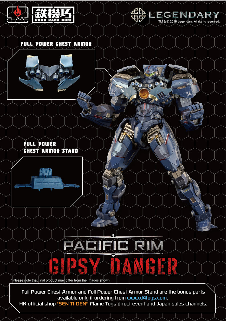 PACIFIC RIM Kuro Kara Kuri Flame Toys Gipsy Danger