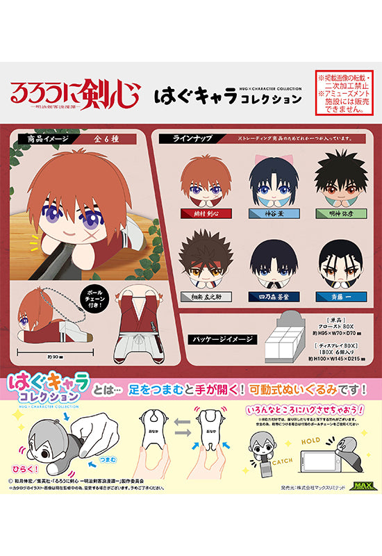 Rurouni Kenshin: Meiji Swordsman Romantic Story Max Limited KS-02 Hug x Character Collection (1 Random)