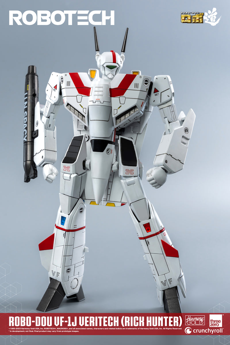 Robotech threezero 3A ROBO-DOU VF-1J Veritech (Rick Hunter)