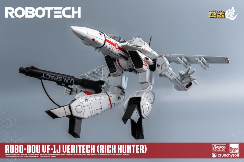 Robotech threezero 3A ROBO-DOU VF-1J Veritech (Rick Hunter)