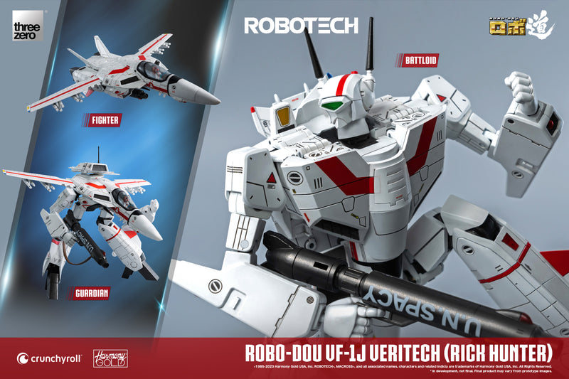 Robotech threezero 3A ROBO-DOU VF-1J Veritech (Rick Hunter)