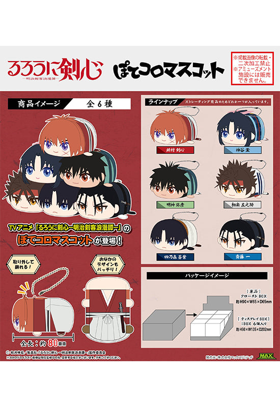 Rurouni Kenshin: Meiji Swordsman Romantic Story Max Limited KS-03 Potekoro Mascot (1 Random)