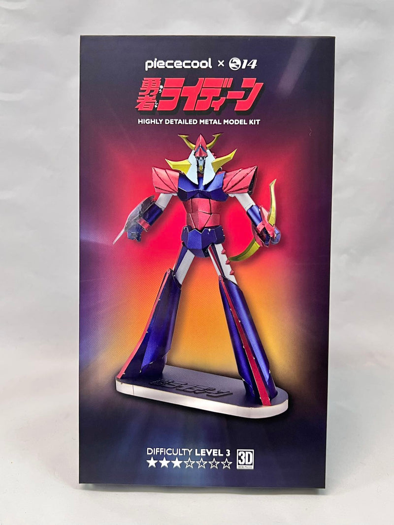 Brave Raideen S14+Piececool 3D Metal Puzzle