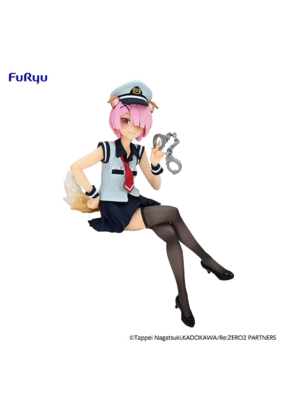 Re:ZERO -Starting Life in Another World-　FuRyu　Noodle Stopper Figure Ram Police Officer Cap with Dog Ears