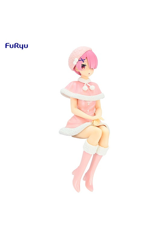 Re:ZERO -Starting Life in Another World-　FuRyu Noodle Stopper Figure Ram Snow Princess Pearl Color ver.