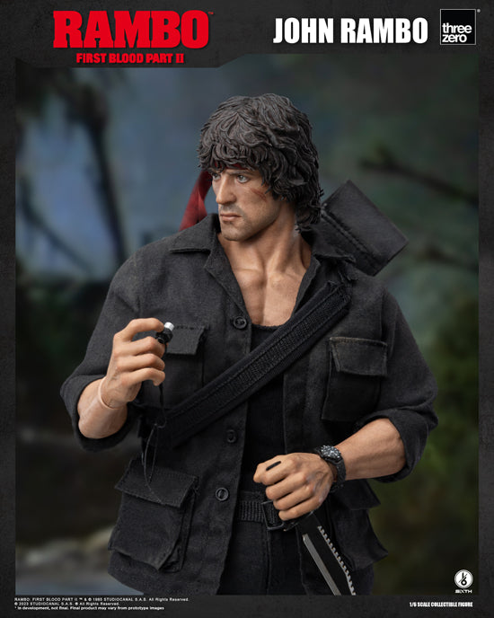 Rambo: First Blood Part II 3A 1/6 John Rambo