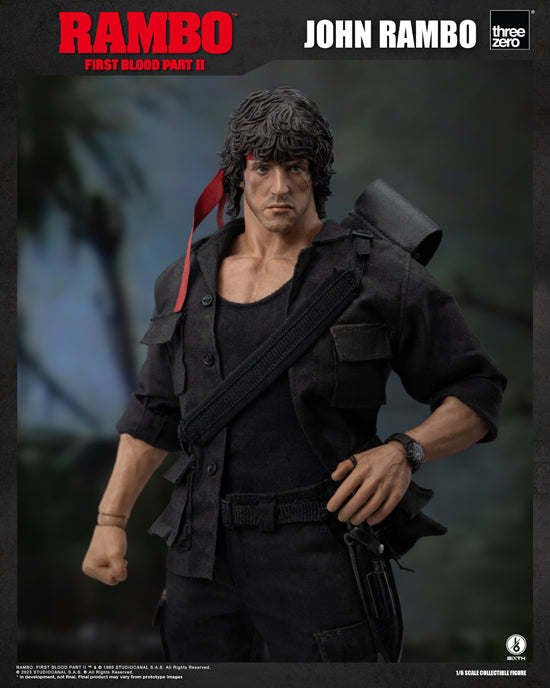 Rambo: First Blood Part II 3A 1/6 John Rambo