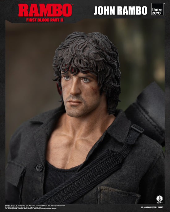 Rambo: First Blood Part II 3A 1/6 John Rambo