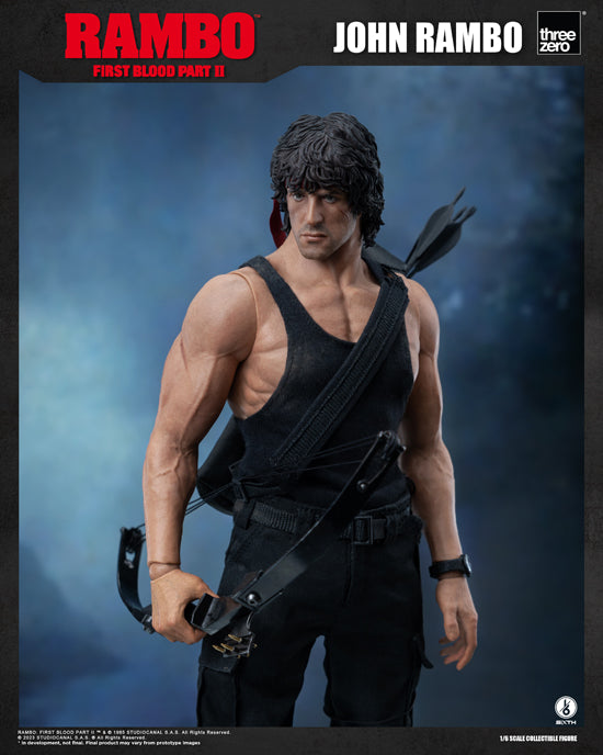 Rambo: First Blood Part II 3A 1/6 John Rambo