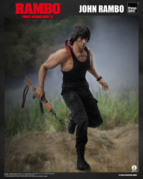 Rambo: First Blood Part II 3A 1/6 John Rambo