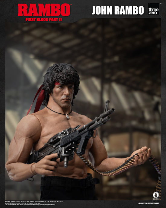 Rambo: First Blood Part II 3A 1/6 John Rambo