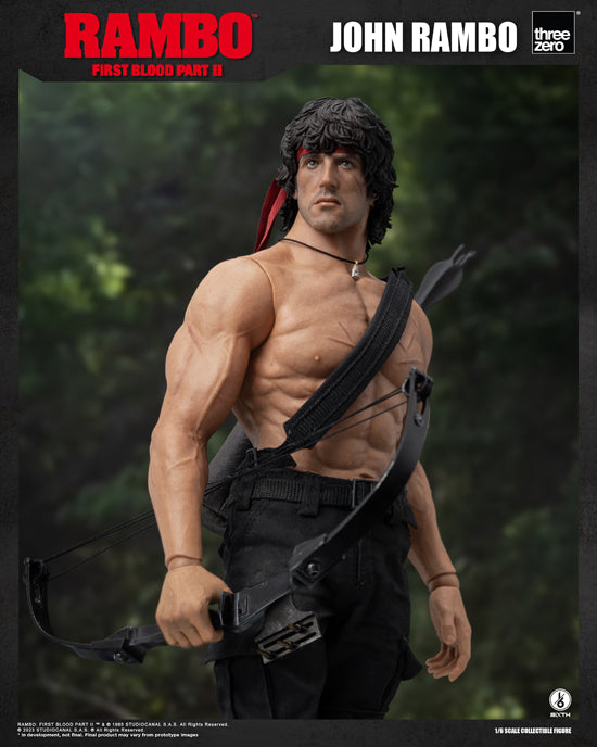 Rambo: First Blood Part II 3A 1/6 John Rambo