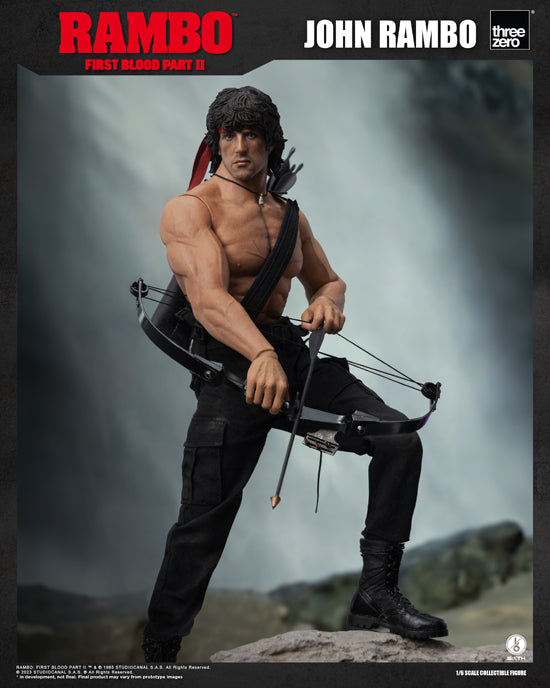 Rambo: First Blood Part II 3A 1/6 John Rambo