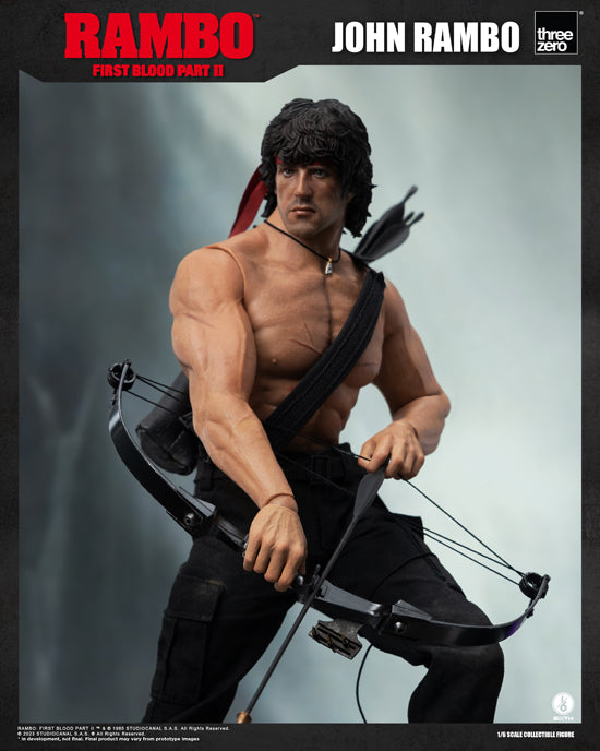 Rambo: First Blood Part II 3A 1/6 John Rambo