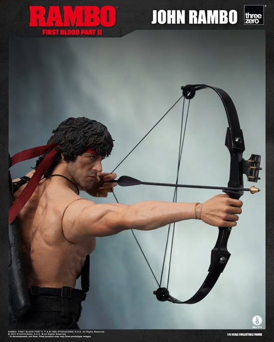 Rambo: First Blood Part II 3A 1/6 John Rambo