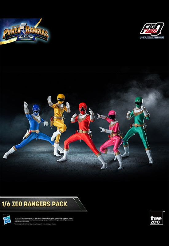 Power Rangers Zeo threezero FigZero 1/6 Zeo Rangers Pack